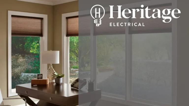 Lutron Automated Blinds Installation by Heritage Electrical Automation